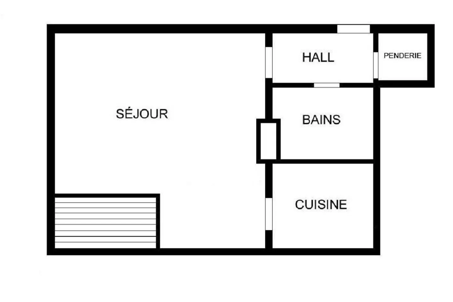 Appartement 2.5 pièces rénové - Photo 2 sur 8