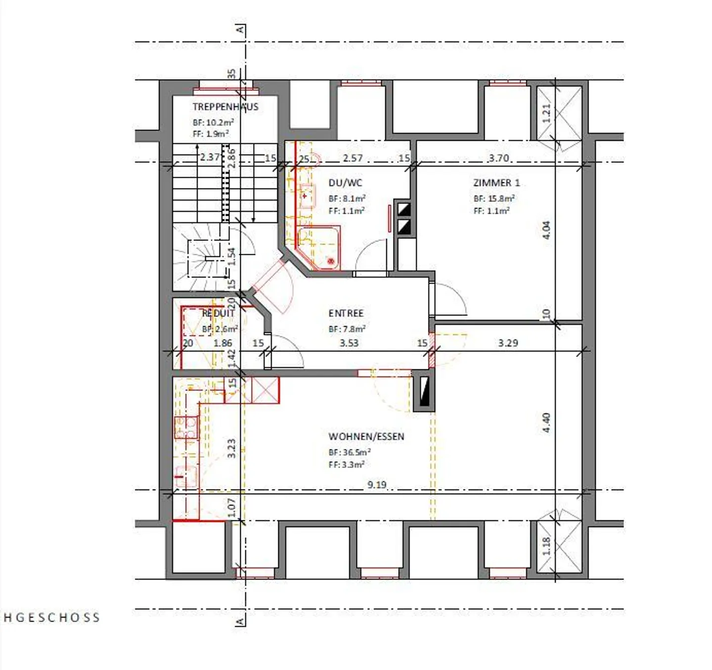 Appartement sous les toits moderne dans un endroit calme à Berne - Photo 8 sur 8