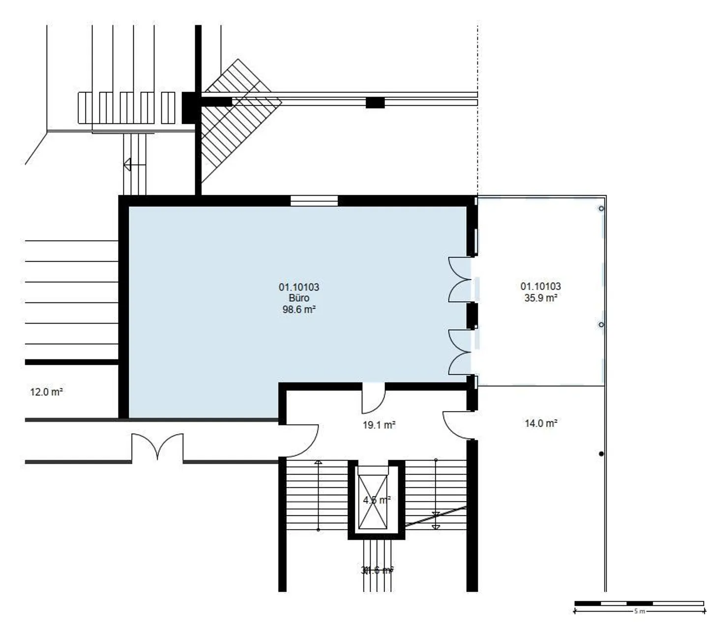 ausgebaute Gewerbefläche / Büro per sofort - Foto 10 von 13