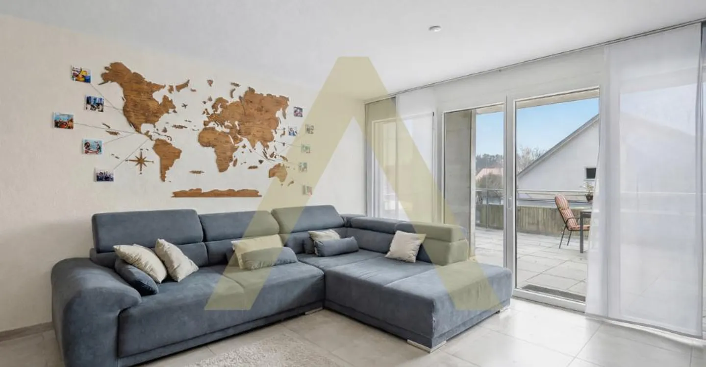 Modernes, familienfreundliches Apartment mit Balkon und Garten - Foto 4 von 11
