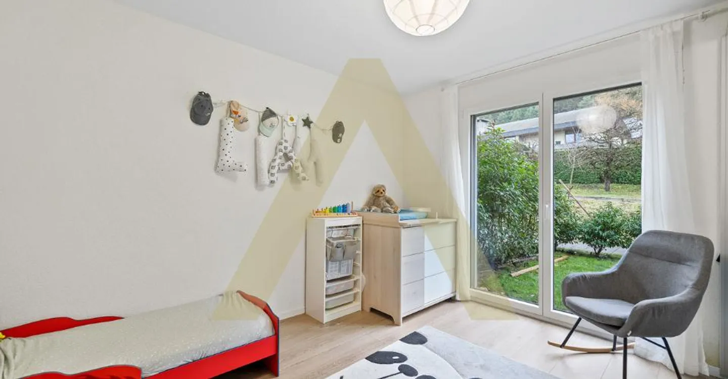 Modernes, familienfreundliches Apartment mit Balkon und Garten - Foto 7 von 11