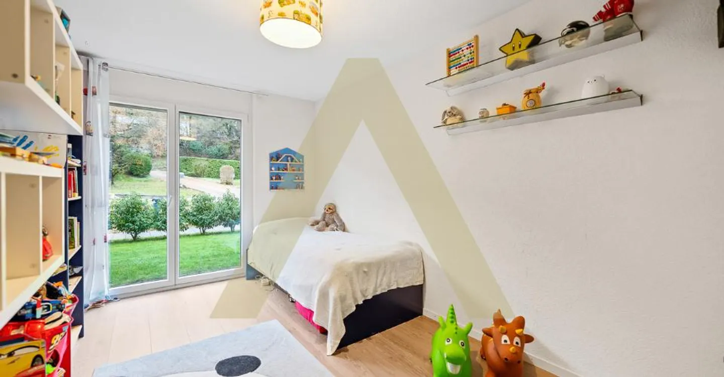 Modernes, familienfreundliches Apartment mit Balkon und Garten - Foto 8 von 11