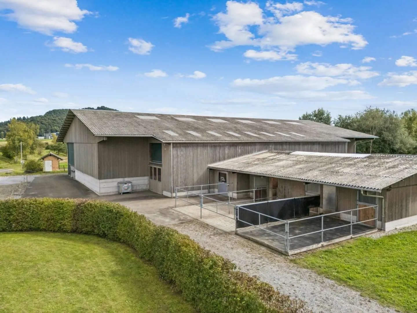 KOMPAKTE REITSPORTIMMOBILIE MIT WOHNHAUS, PFERDESTALL UND REITHALLE IN BASADINGEN TG - Foto 5 von 10