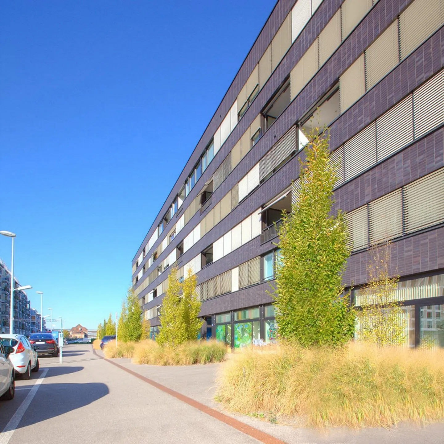Places de stationnement pour motos dans le quartier d'Erlenmatt - Photo 1 sur 1