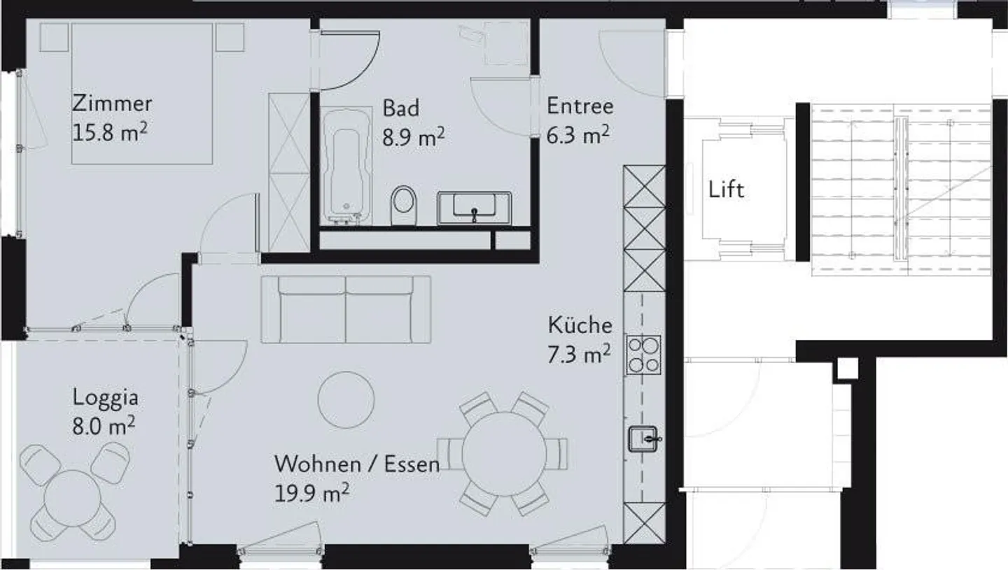 Living in the tax-friendly Allschwil - Photo 6 of 6