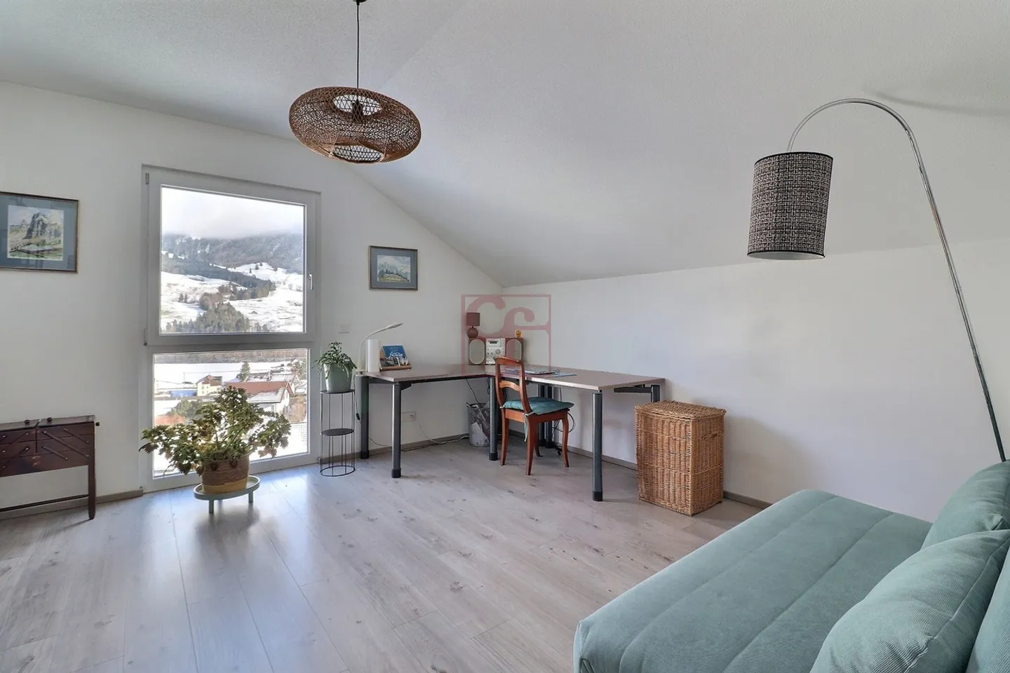 Individual Villa 5.5 rooms in Enney – panoramic view and peaceful setting - Photo 7 of 12