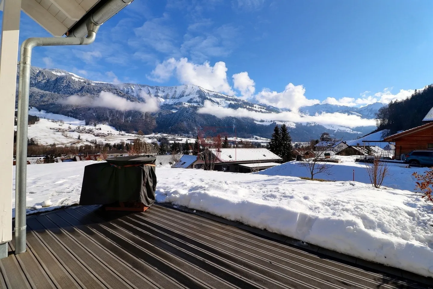 Individual Villa 5.5 rooms in Enney – panoramic view and peaceful setting - Photo 10 of 12