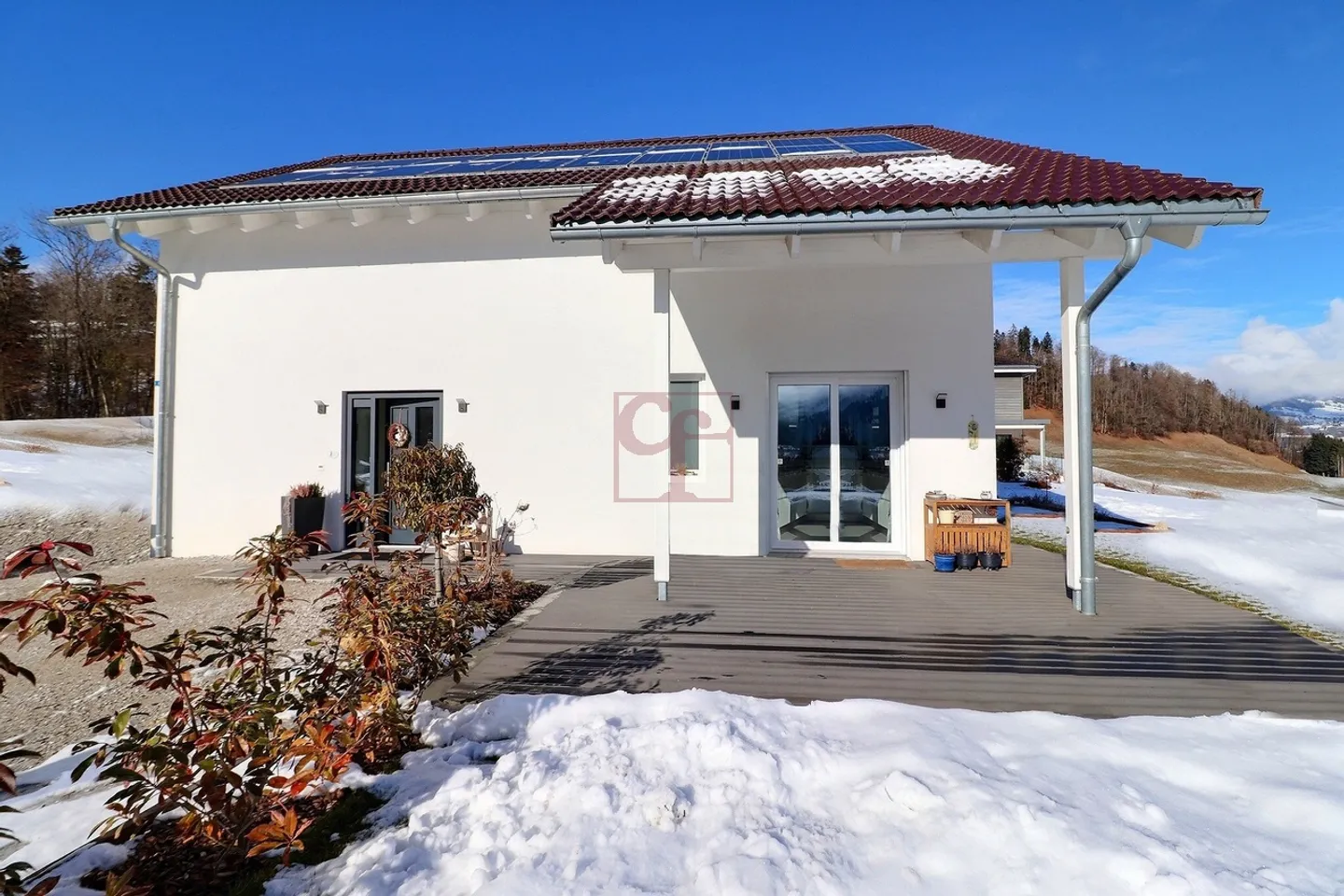 Individual Villa 5.5 rooms in Enney – panoramic view and peaceful setting - Photo 11 of 12