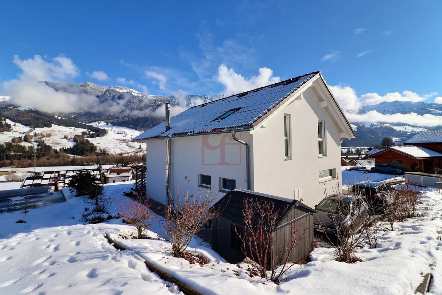 Individual Villa 5.5 rooms in Enney – panoramic view and peaceful setting - Photo 12 of 12