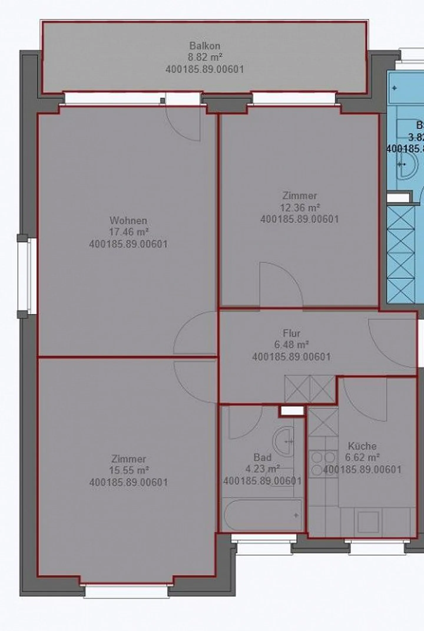 Appartement lumineux et rénové dans un bon emplacement - Photo 6 sur 6