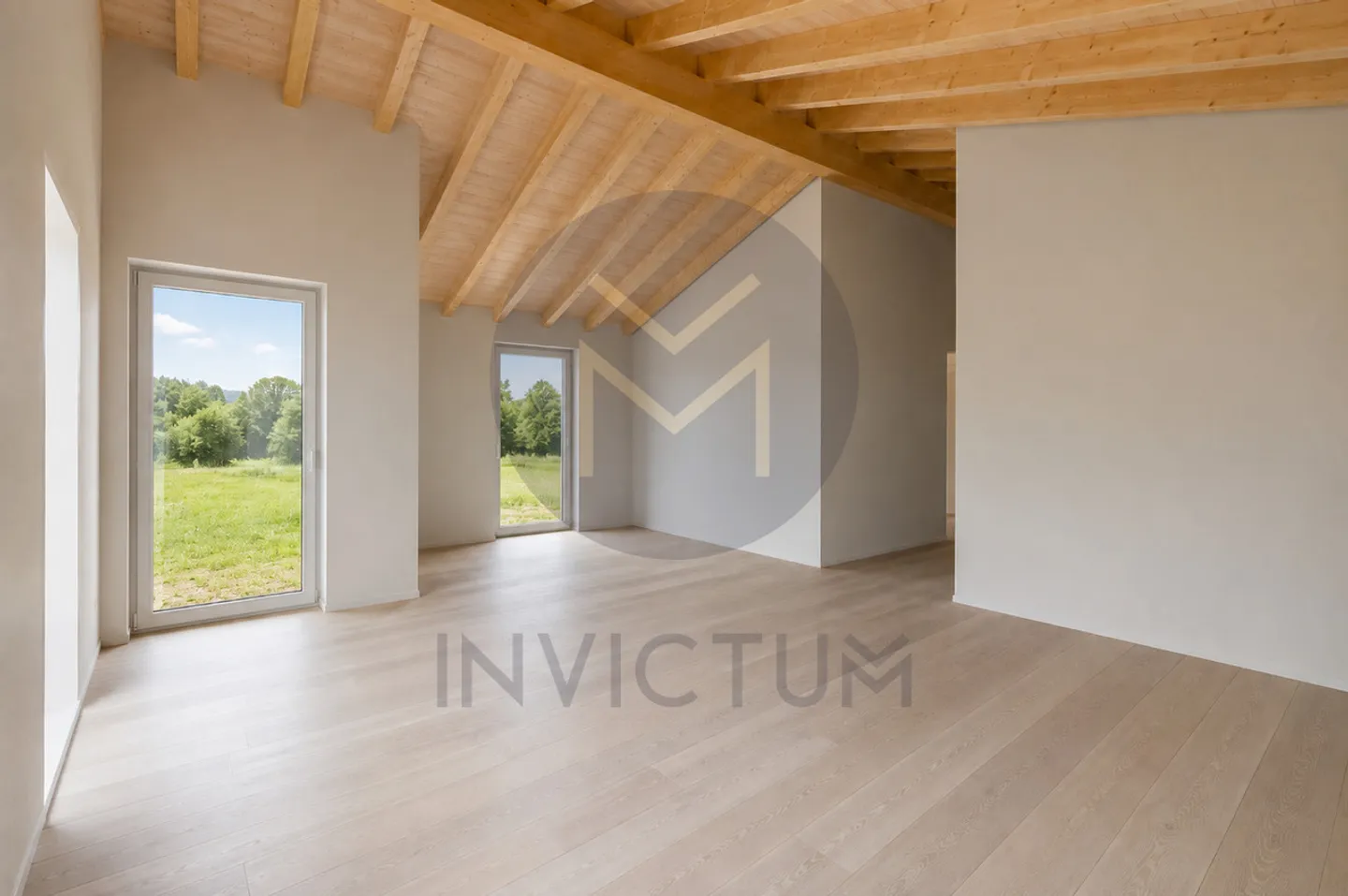 Charming Attique in Vaulruz - Photo 1 of 13