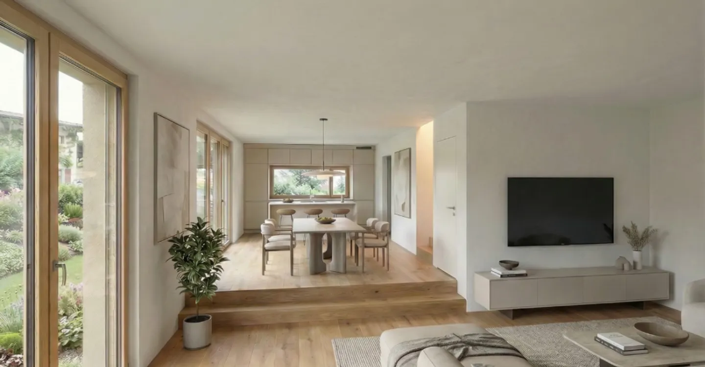 2.5 pièces neuf en attique dans un cadre paisible - Lot 08 - Foto 1 di 4
