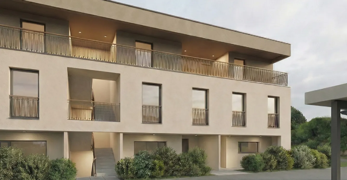 2.5 pièces neuf en attique dans un cadre paisible - Lot 08 - Foto 2 di 4