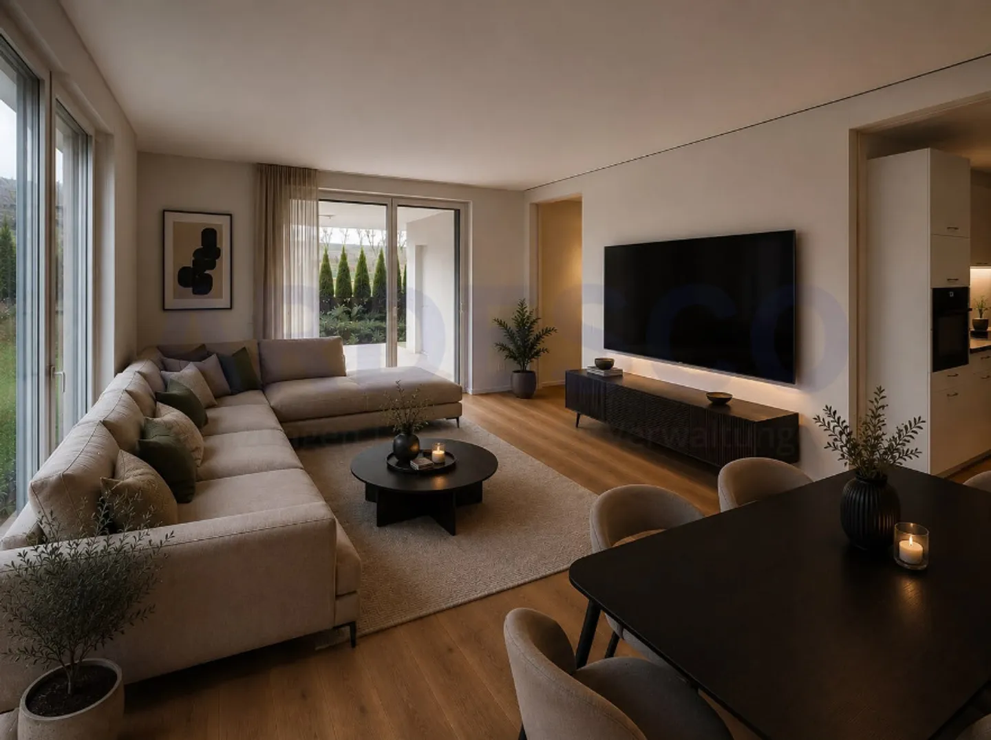 Modernes Apartment mit Garten - Foto 1 von 10