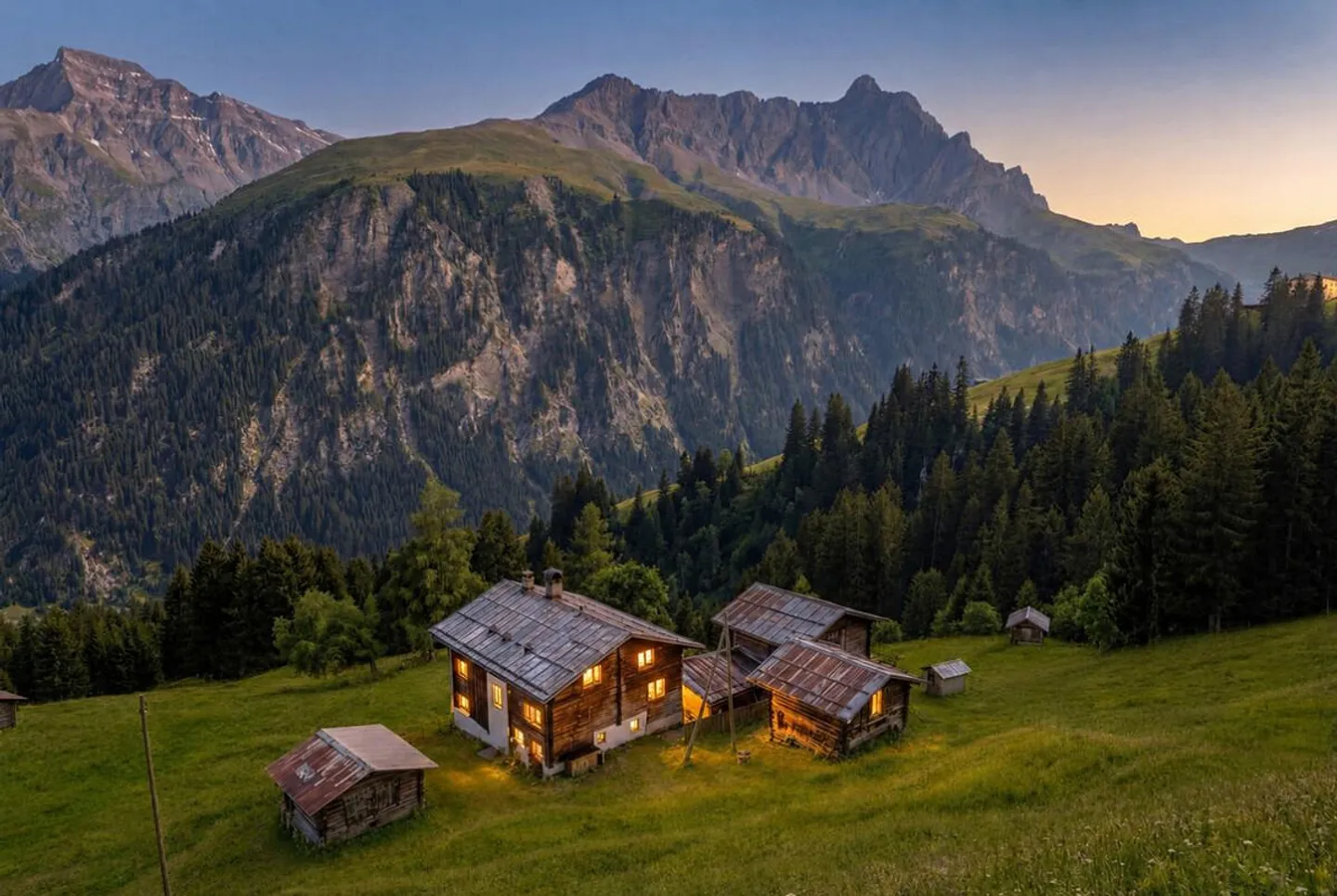 Historisches Walserhaus mit Aussicht - Foto 1 von 6