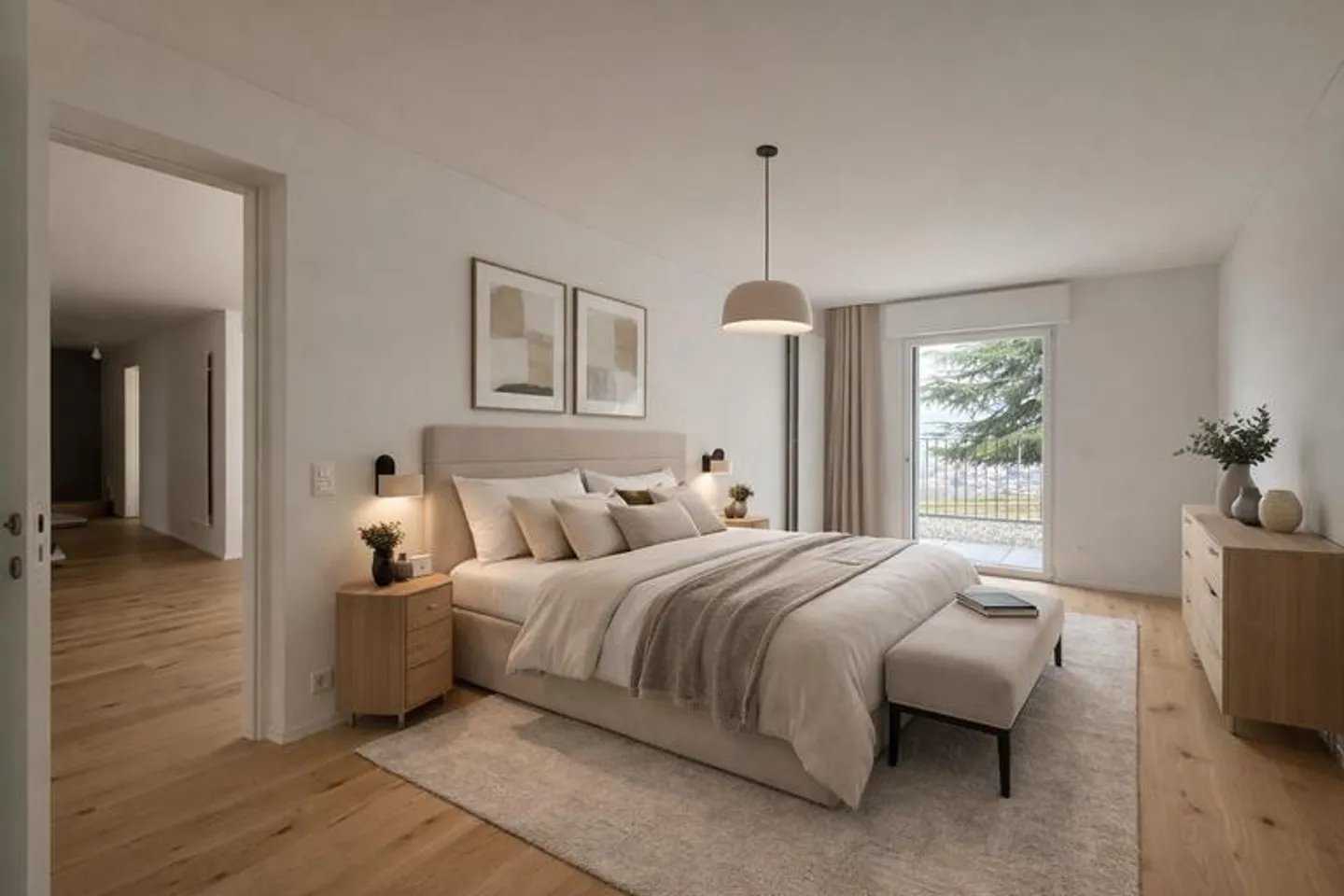 NOVAZZANO - NUOVO APPARTAMENTO 3.5 STANZE CON GRANDE TERRAZZA - Foto 3 di 9