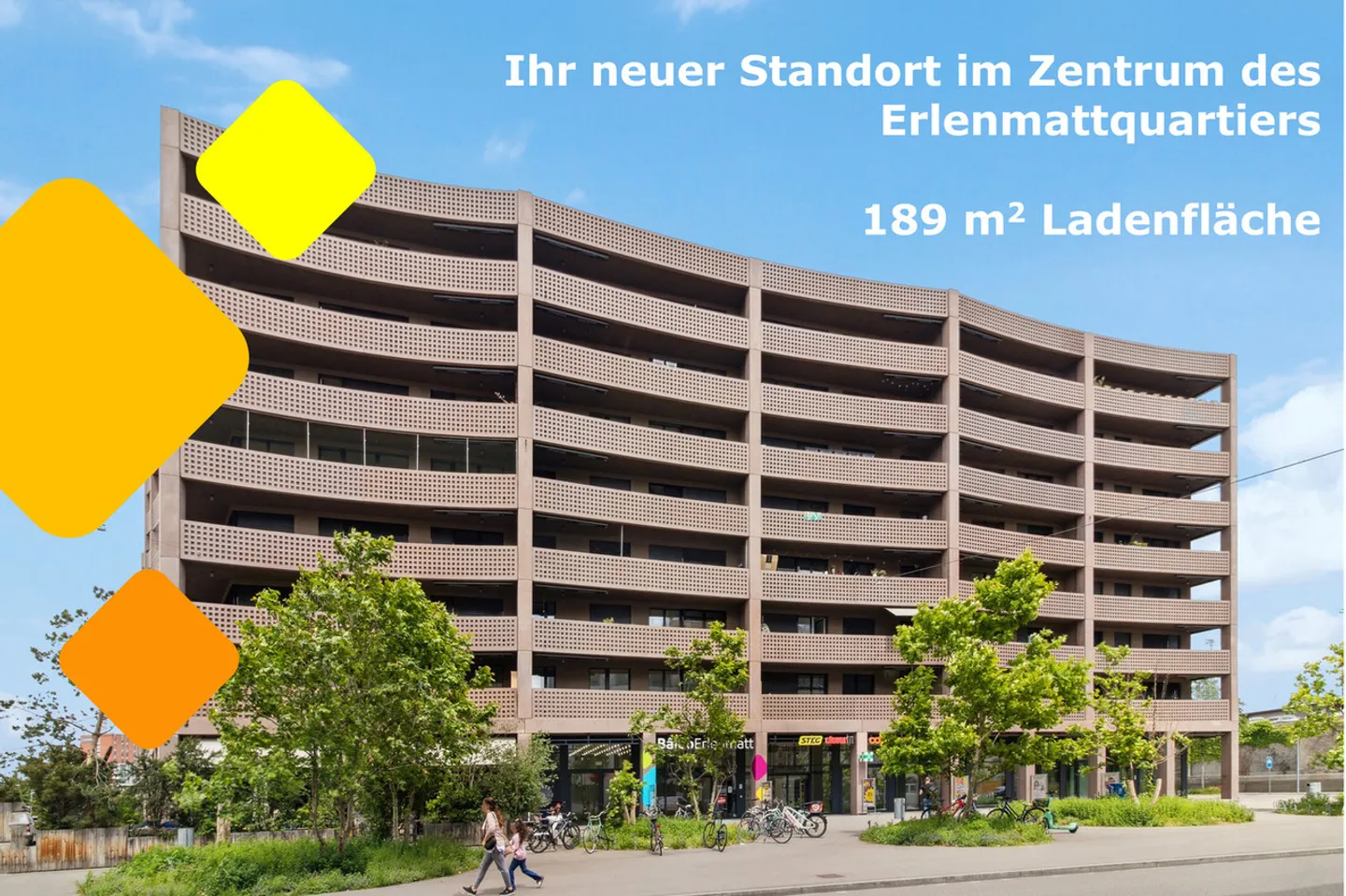 Elegance meets location - Versatile commercial space in the heart of Erlenmatt - Photo 1 of 5