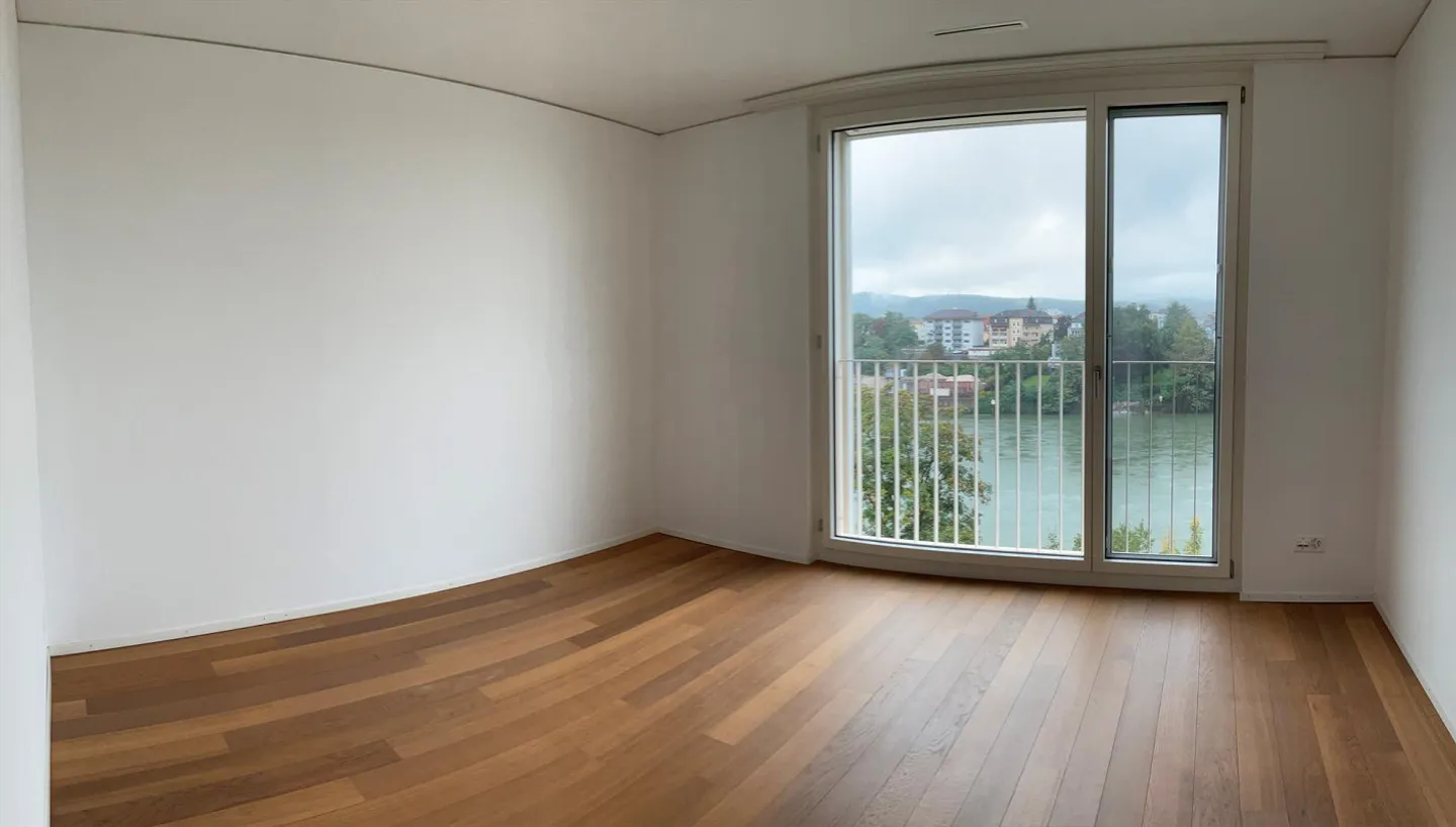 3.5-Zimmerwohnung mit Loggia und Ausblick auf den Rhein - Foto 4 von 8