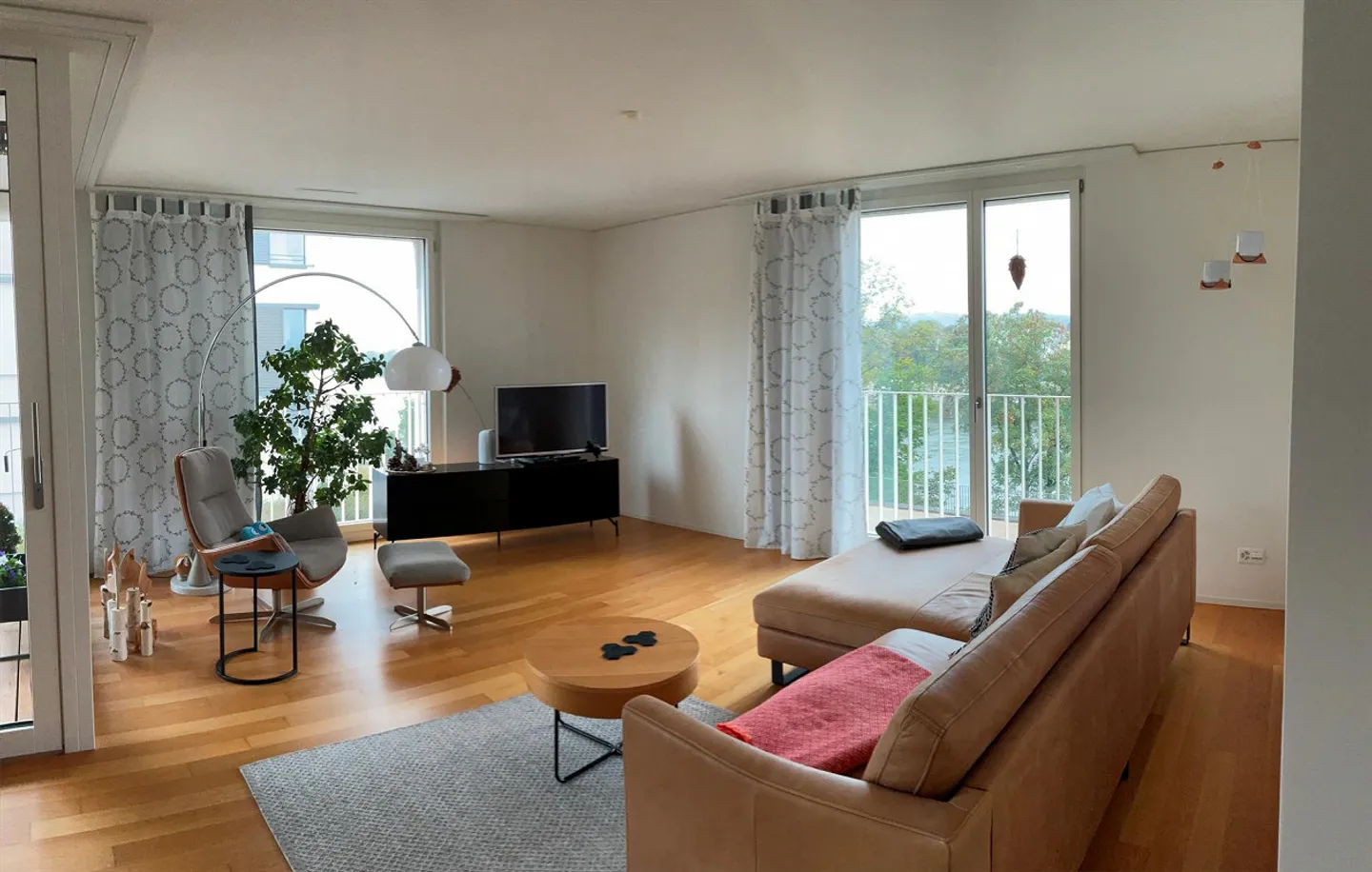 3.5-Zimmerwohnung mit Loggia und Ausblick auf den Rhein - Foto 6 von 8