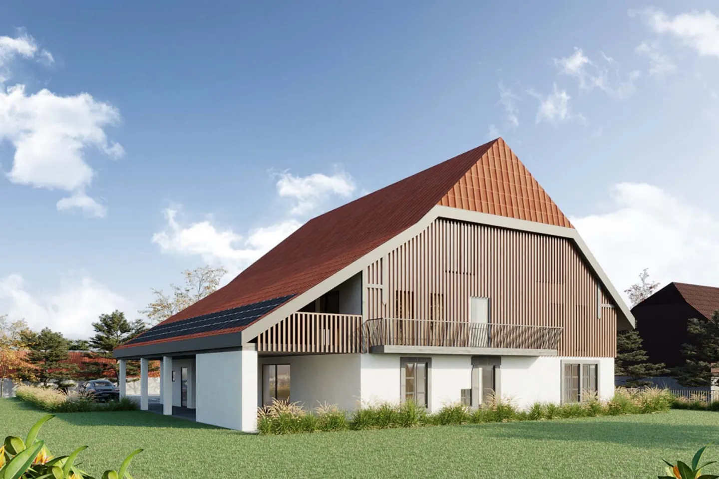 Appartamento di 4,5 locali con giardino, molto caratteristico - Foto 1 di 6