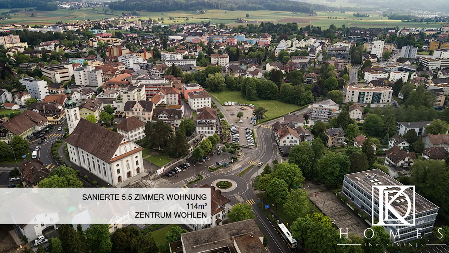 Renovated 5.5 Room Apartment in the Center of Wohlen - Photo 5 of 12