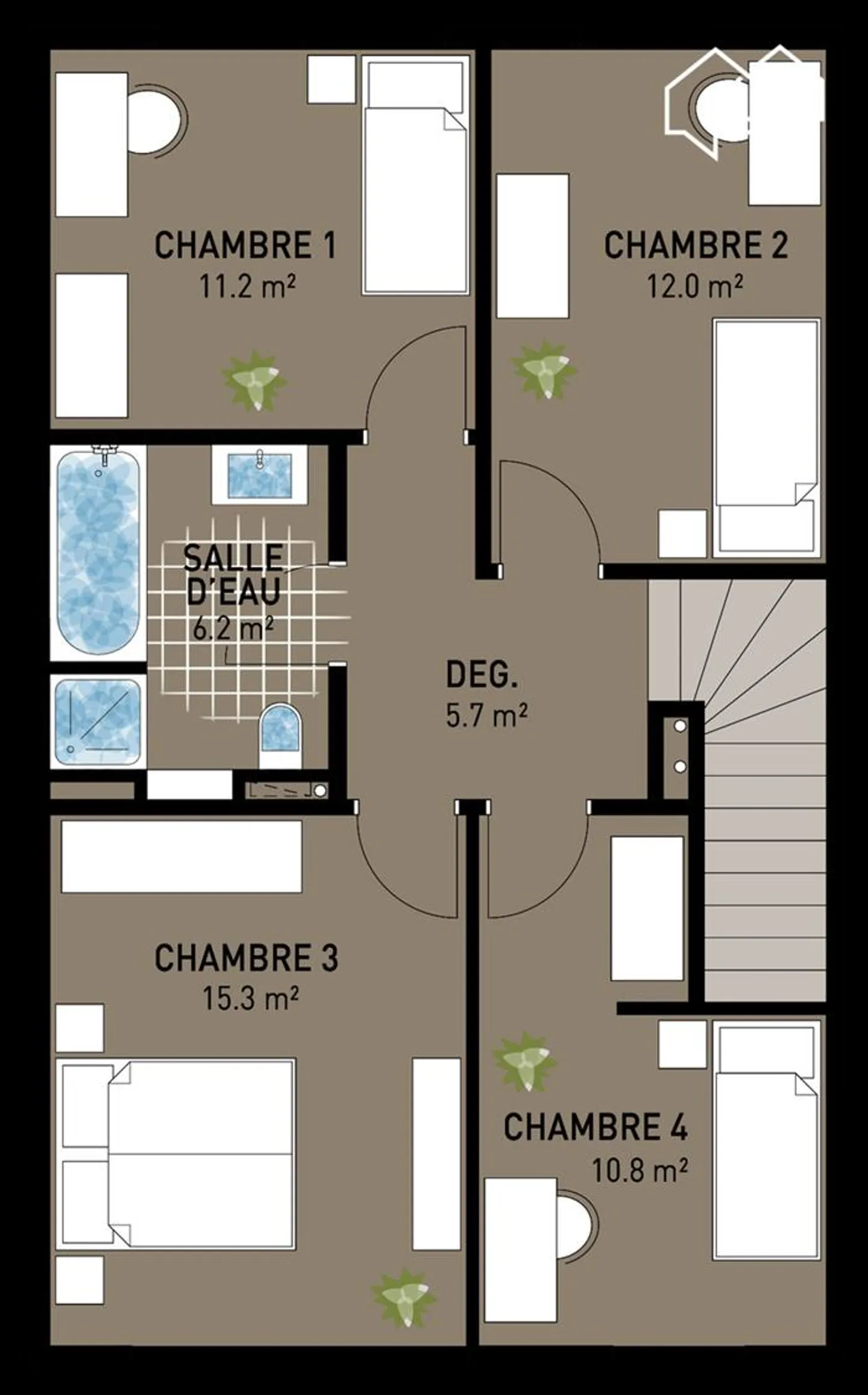 Maison Contiguë Charmante - Photo 10 sur 12