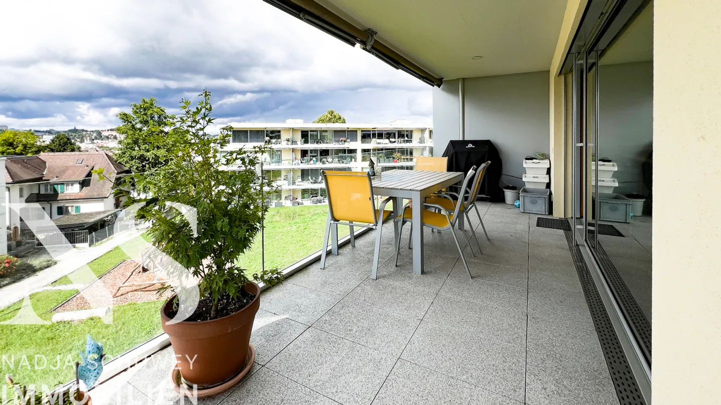 «Sonnige 4.5-Zimmer Wohnung mit Stadtblick» - Foto 12 von 15