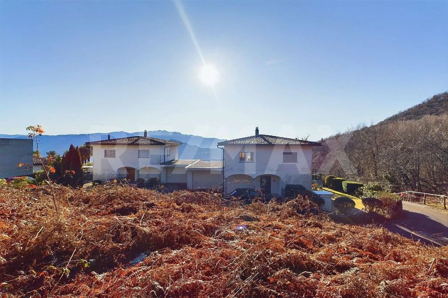 Baugrundstück in Cademario mit offener Aussicht - Foto 7 von 13
