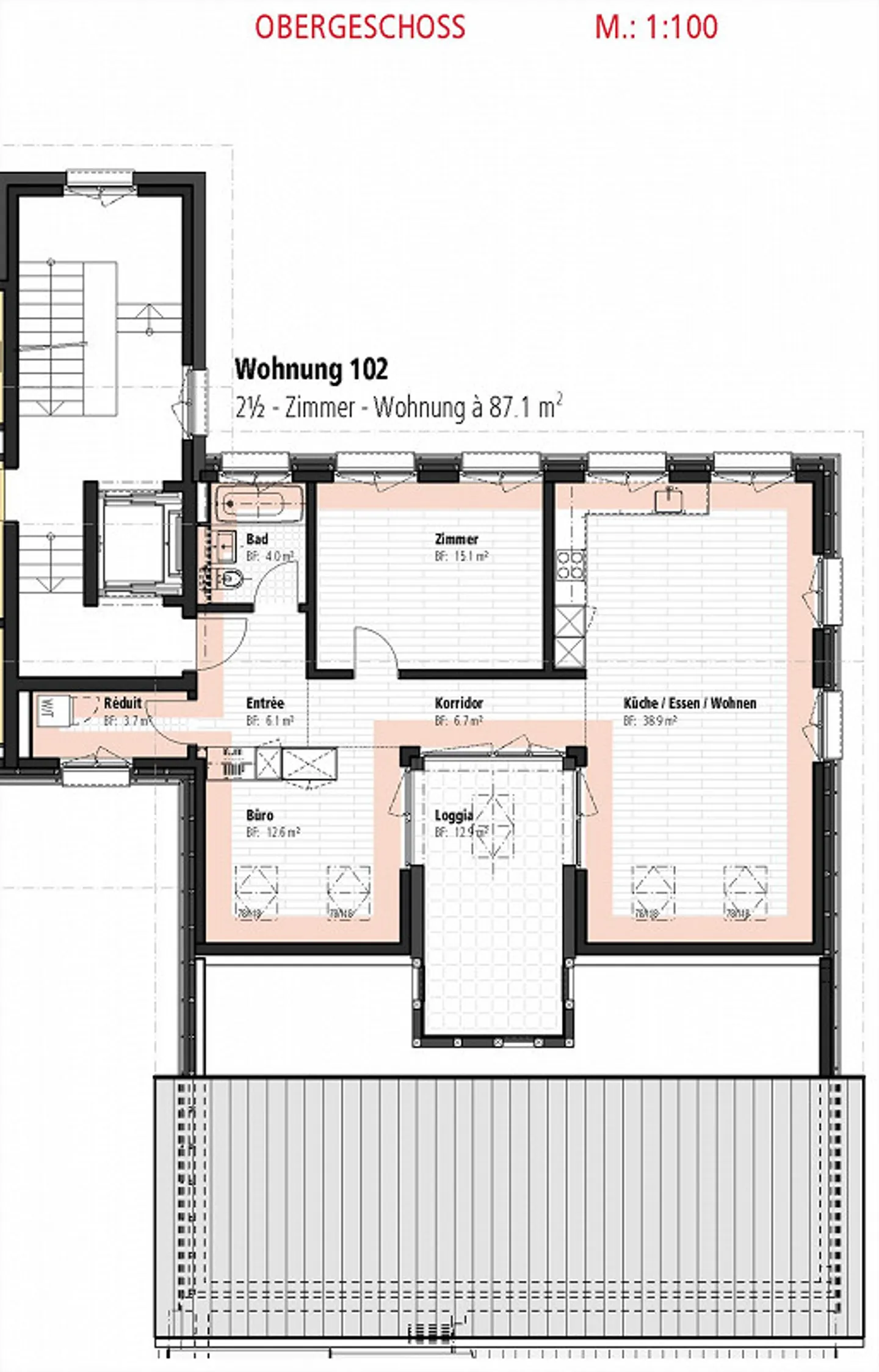 Prima occupazione dal 01.12.2025 - bellissimo appartamento di 2,5 locali con loggia - Foto 8 di 14