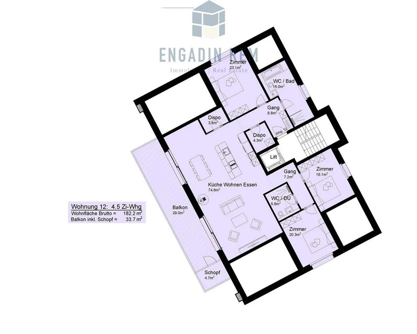 Concept de rez-de-chaussée flexible - Appartement n° 9 - Photo 14 sur 19
