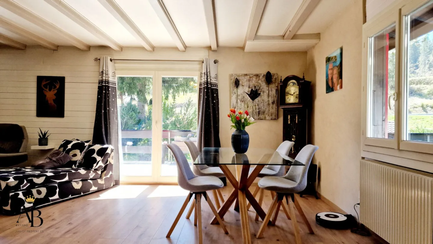 Exclusif : Chalet Vogelsang, Saint Cergue, Abby Bryand Immobilier - Photo 4 sur 13