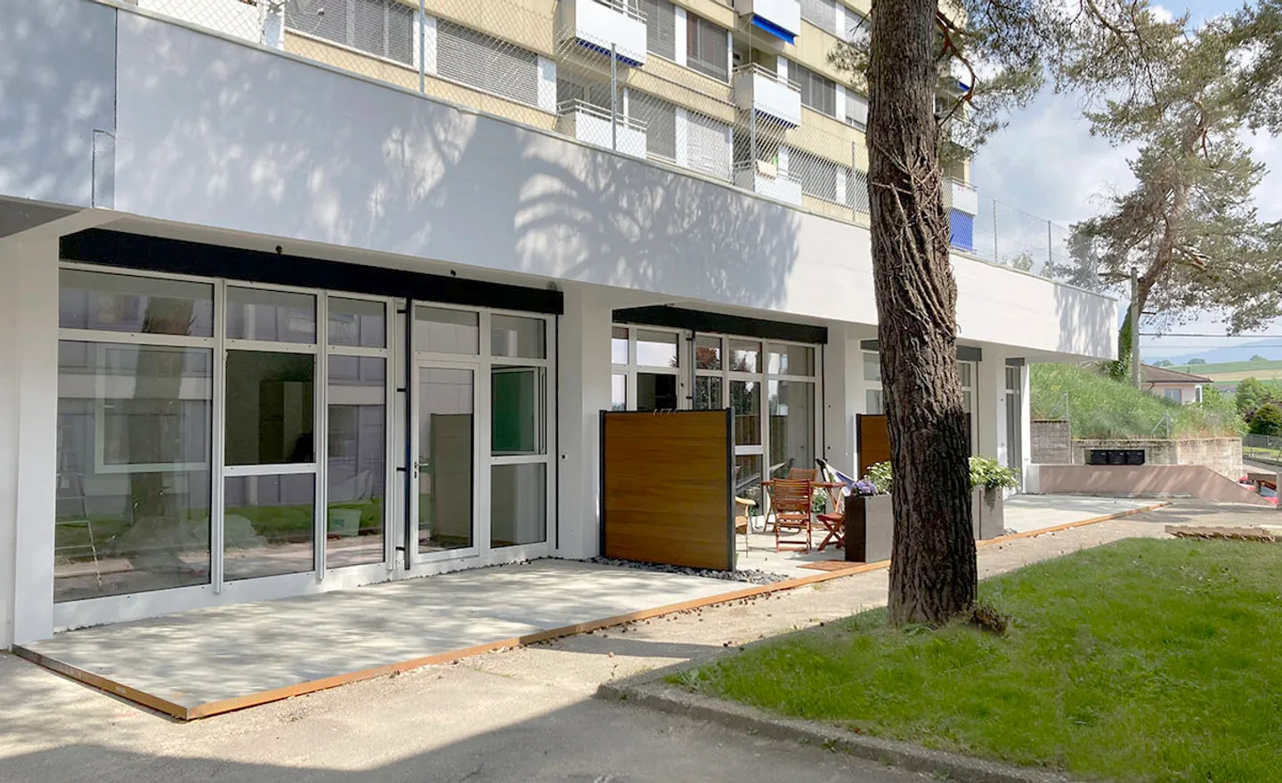 Wohnung mit Terrasse 1,5 Zimmer - Foto 1 von 8