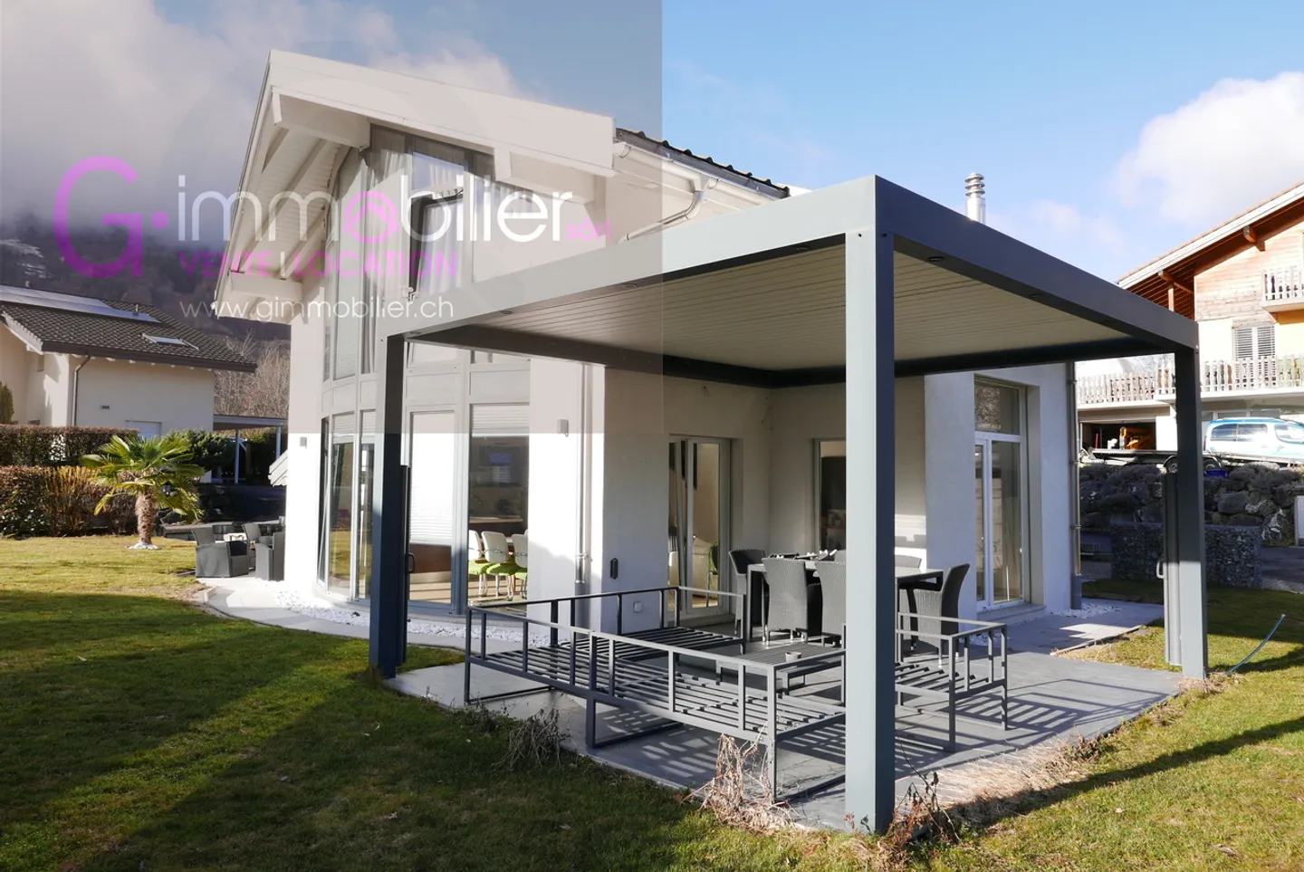 Detached house with 5.5 rooms on a large plot in Monthey - Photo 1 of 13