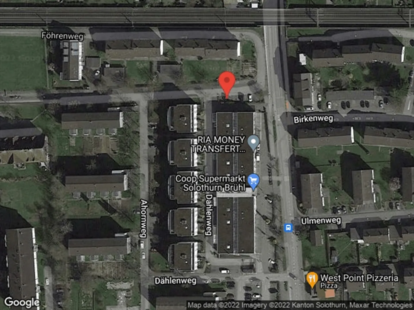 «Grosszügiger Aussenparkplatz Föhrenweg 4500 Solothurn» - Foto 2 von 2