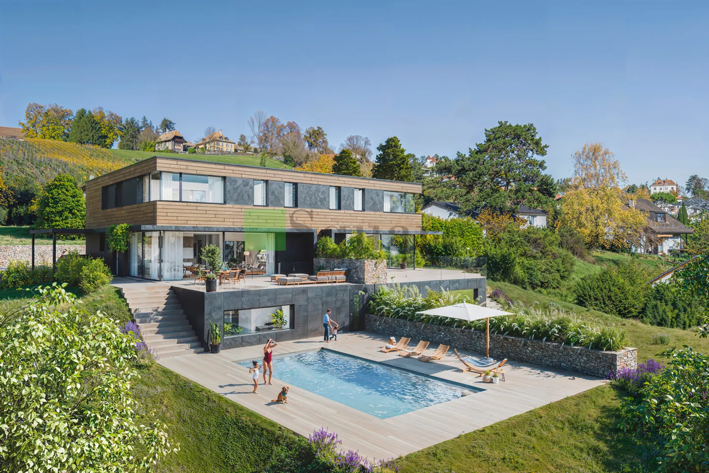 Magnifica villa bifamiliare ai piedi delle vigne - Lonay - Foto 2 di 6