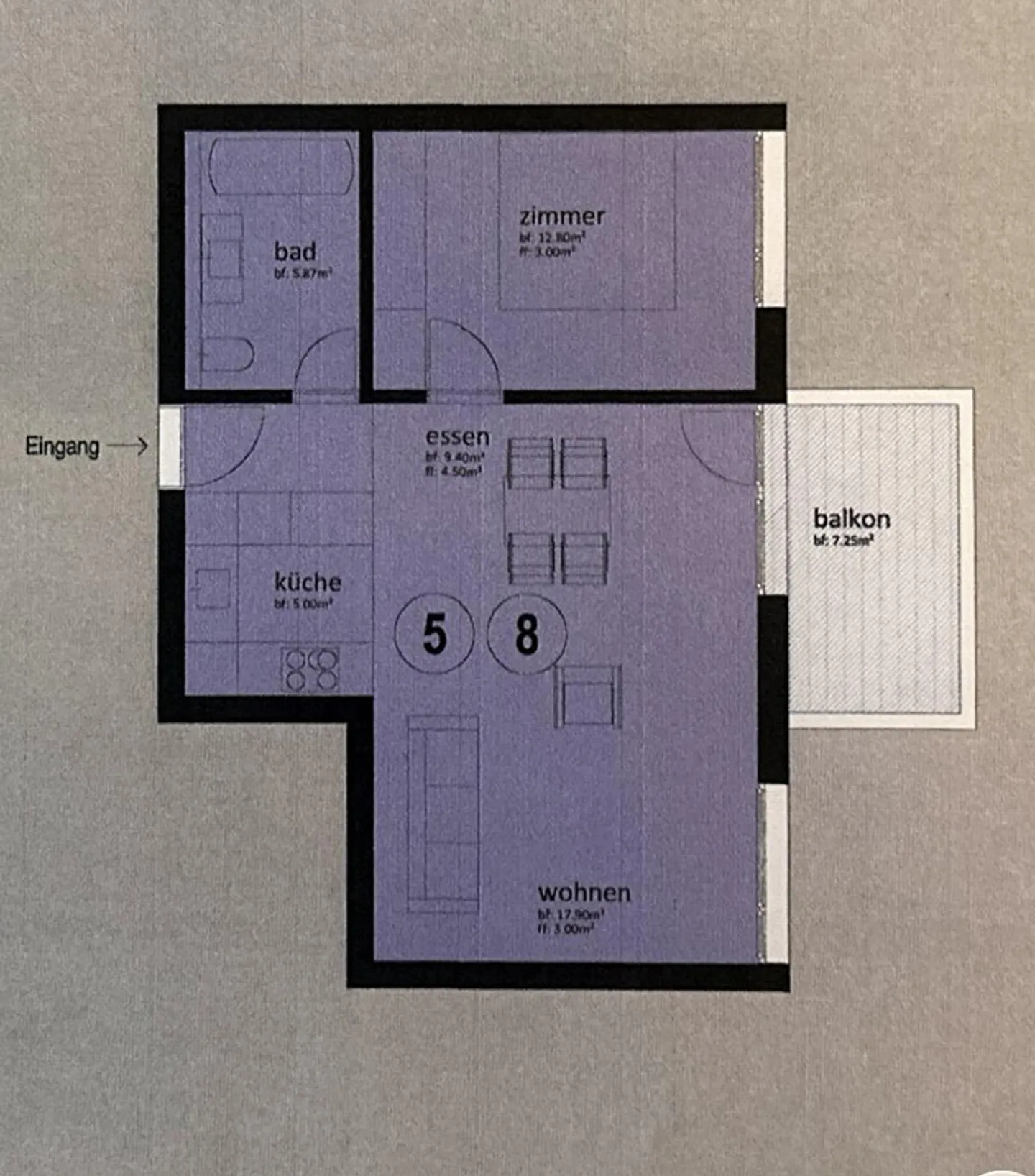 Appartement 2.5 pièces au cœur d'Ems - Photo 7 sur 7