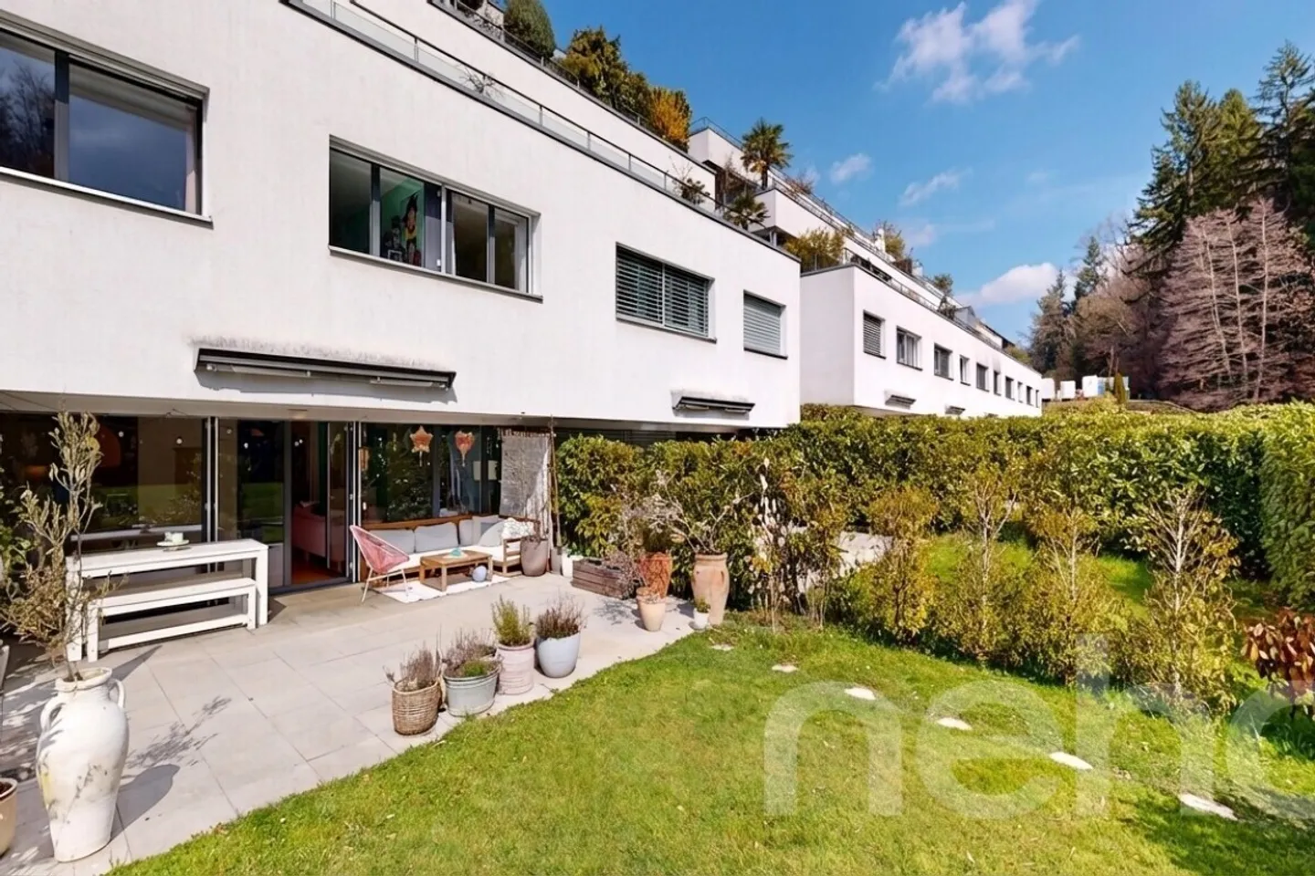 Duplex contemporain avec jardin - Photo 1 sur 12