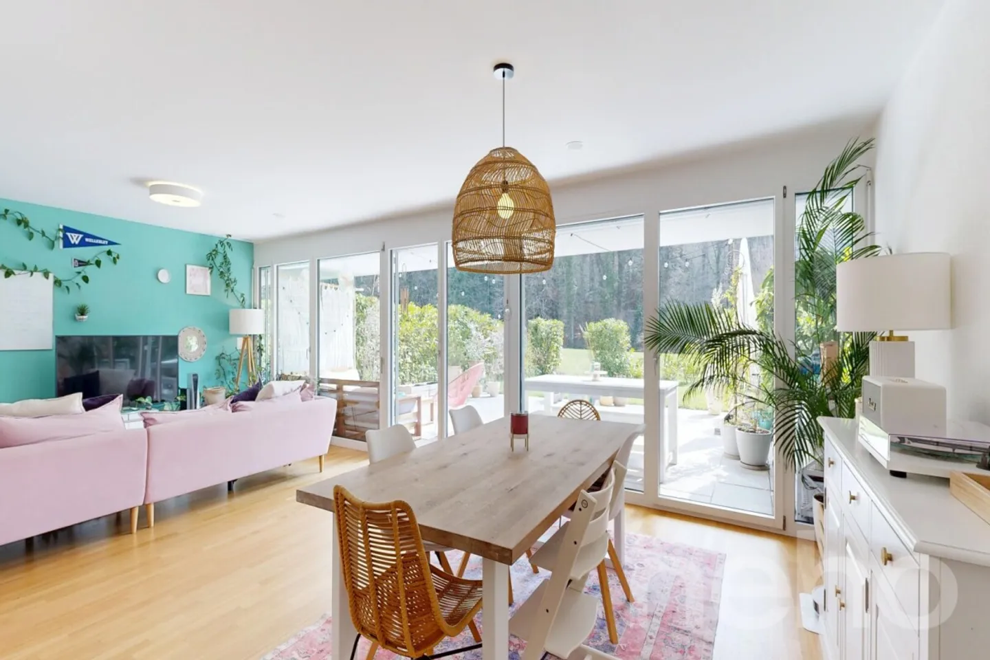 Duplex contemporain avec jardin - Photo 4 sur 12