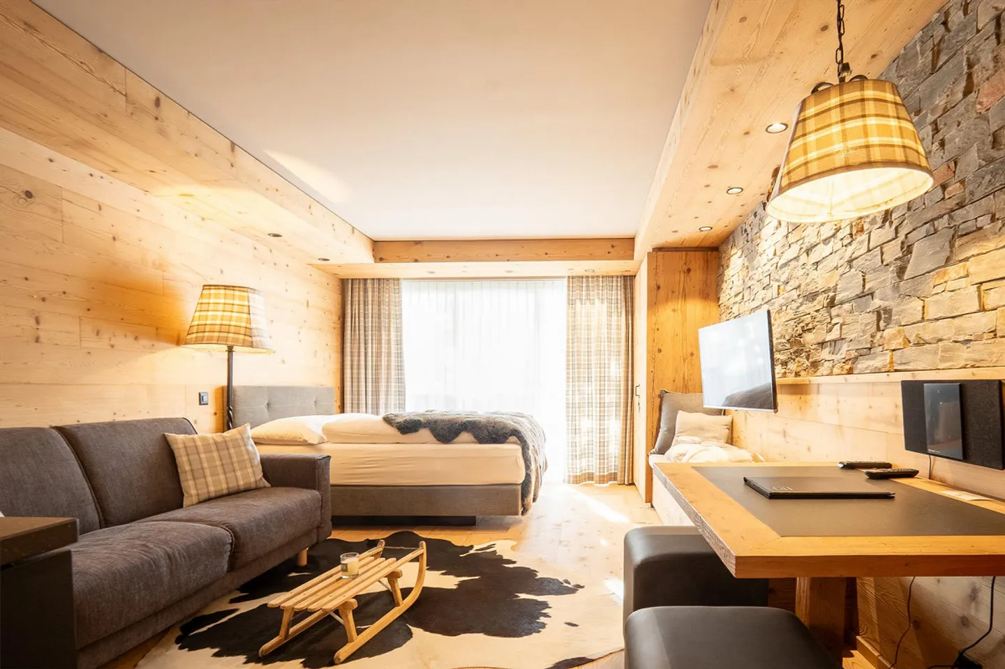 Appartement 1.5 pièces avec charme de chalet - Photo 1 sur 9