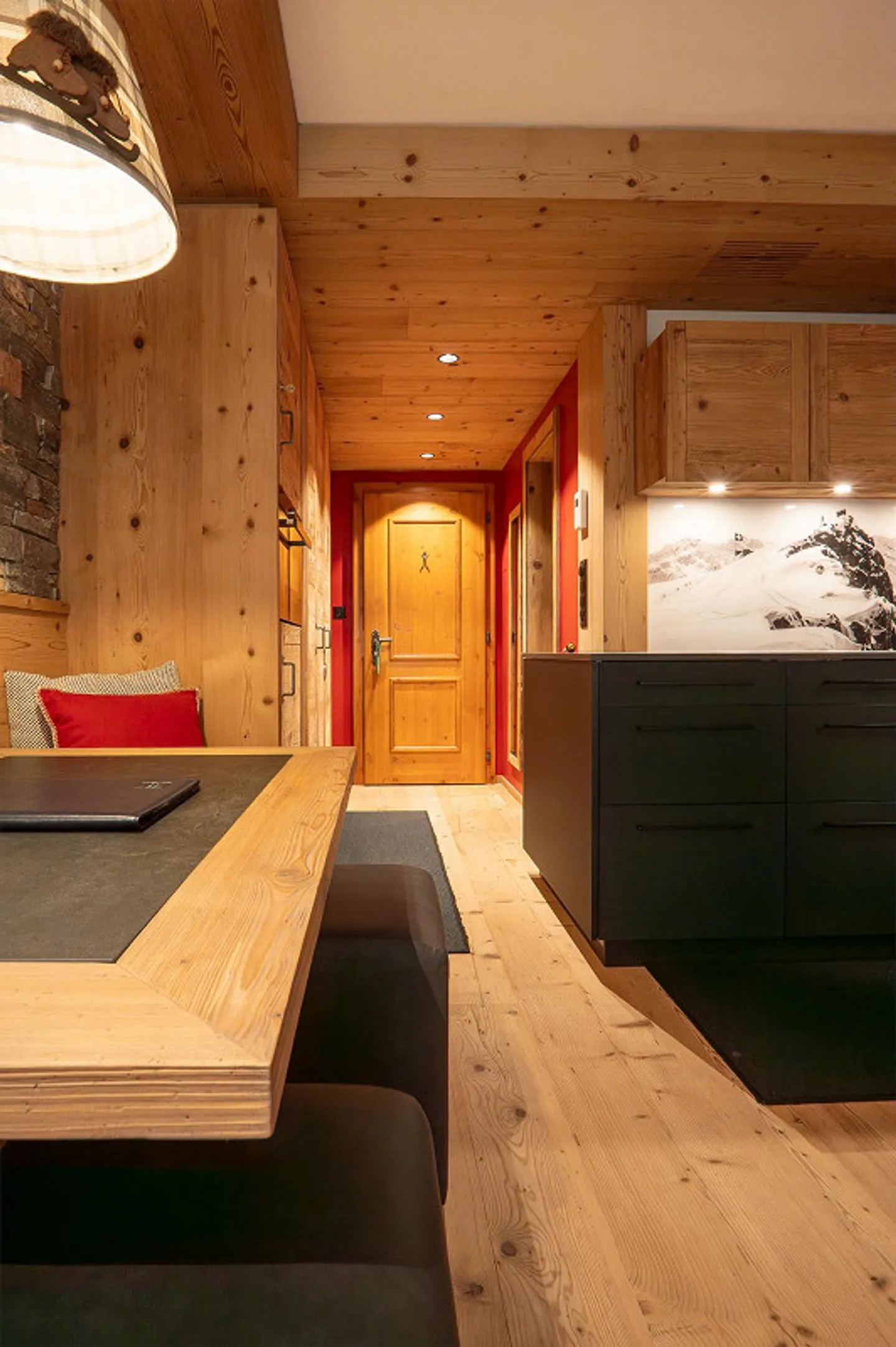 Appartement 1.5 pièces avec charme de chalet - Photo 8 sur 9