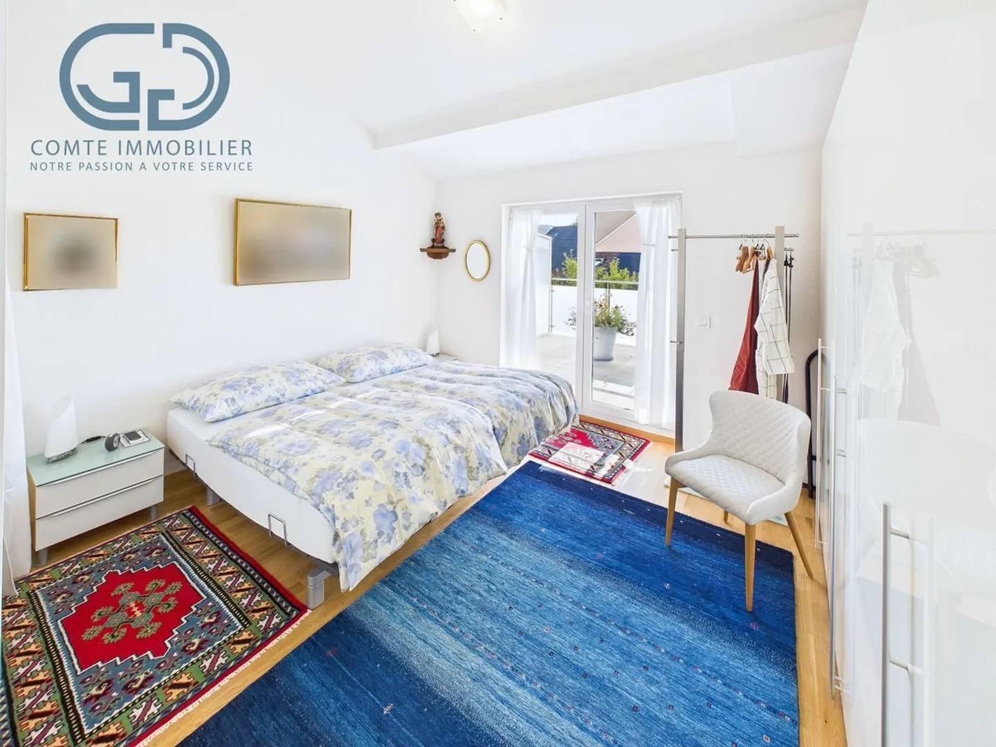 Magnificent 5.5-room penthouse with large terrace - Photo 5 of 13