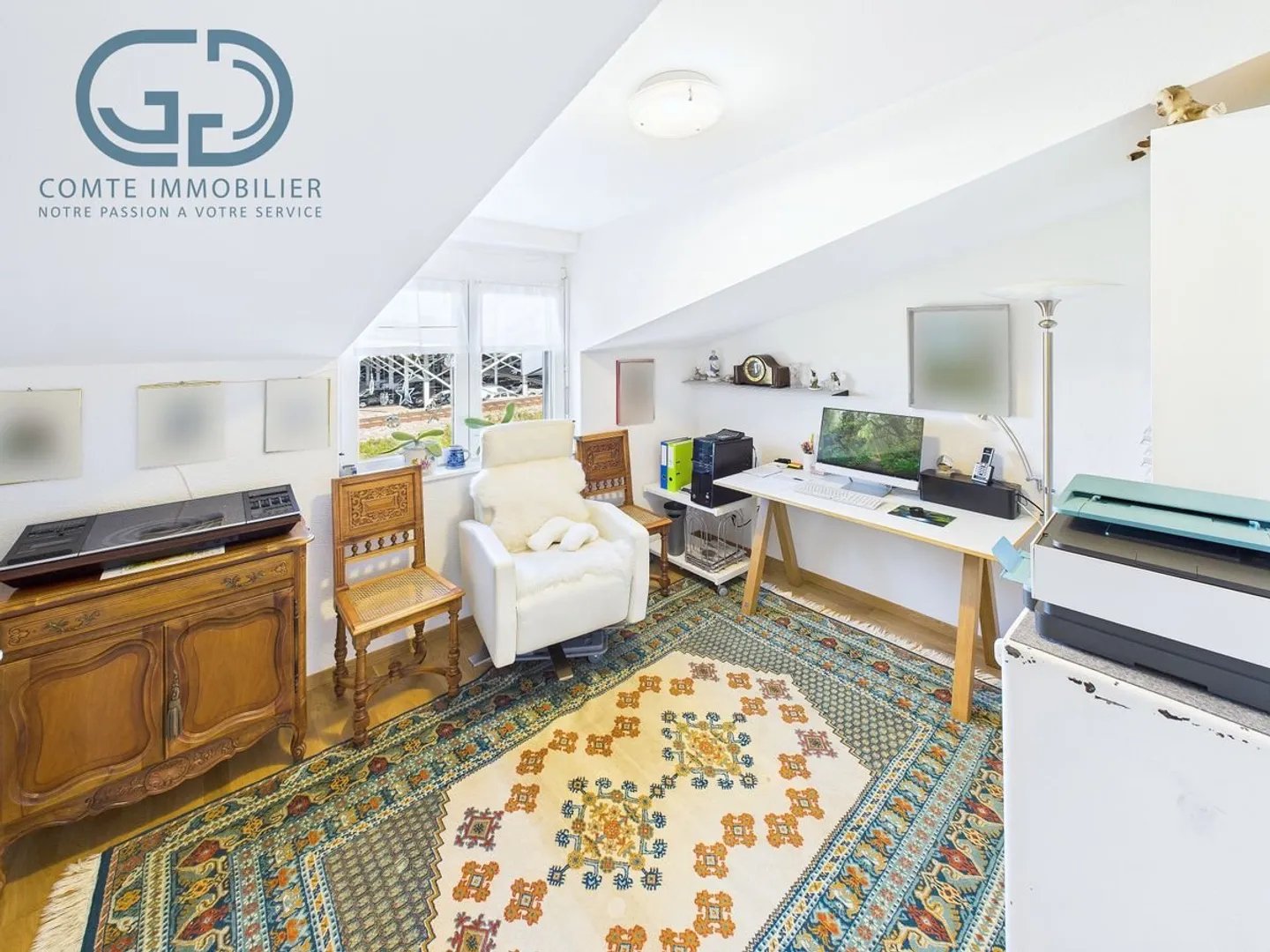 Magnificent 5.5-room penthouse with large terrace - Photo 8 of 13