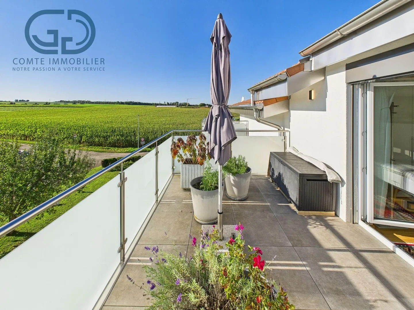 Magnificent 5.5-room penthouse with large terrace - Photo 13 of 13