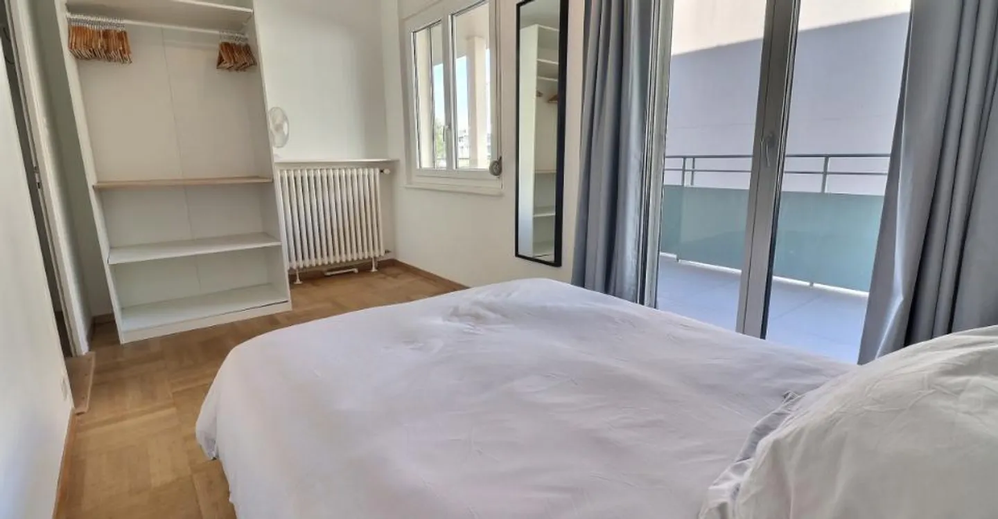 Magnificent 3.5-room apartment with small bedroom fully furnished - Acacias - Photo 6 of 8