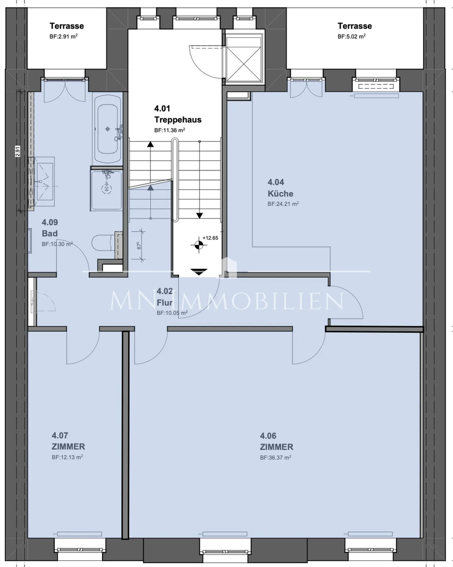 Appartamento duplex esclusivo di 6,5 stanze vicino alla fiera di Basilea - Foto 5 di 6