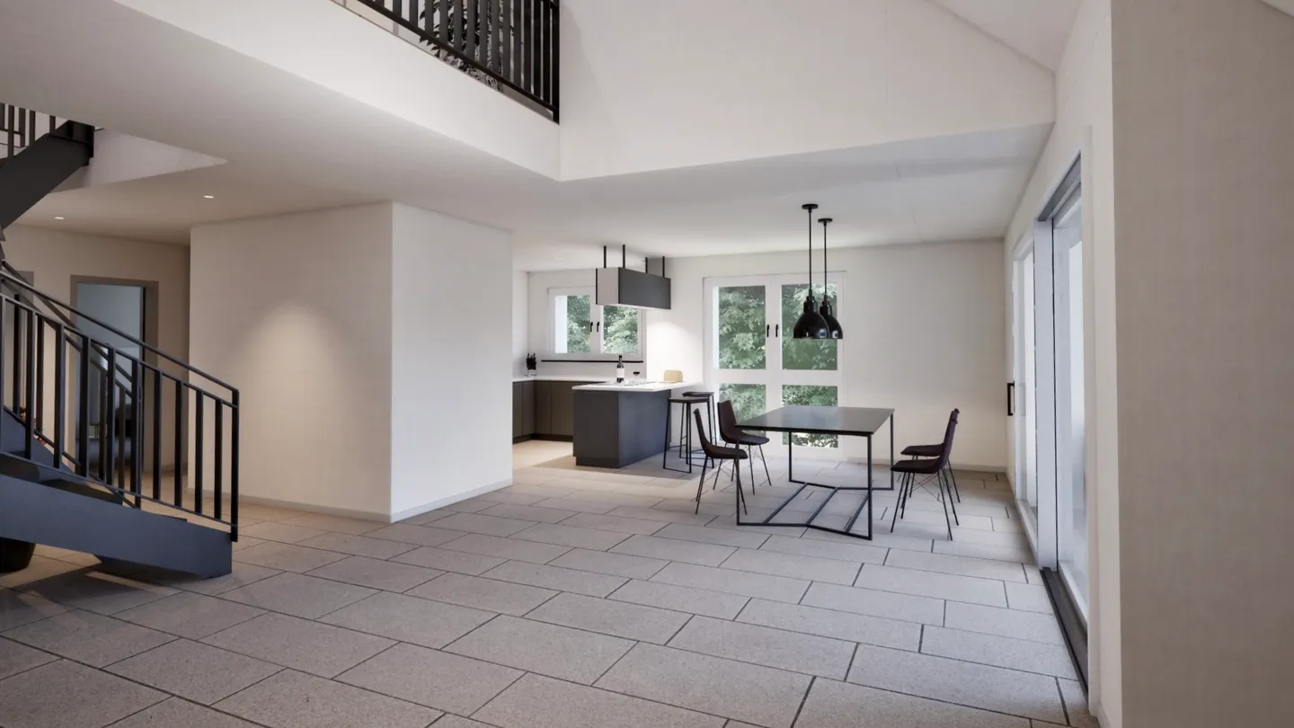 Nouveau projet de construction : Appartement en duplex spacieux de 5,5 pièces avec des normes modernes et de nombreux extras - Photo 3 sur 12