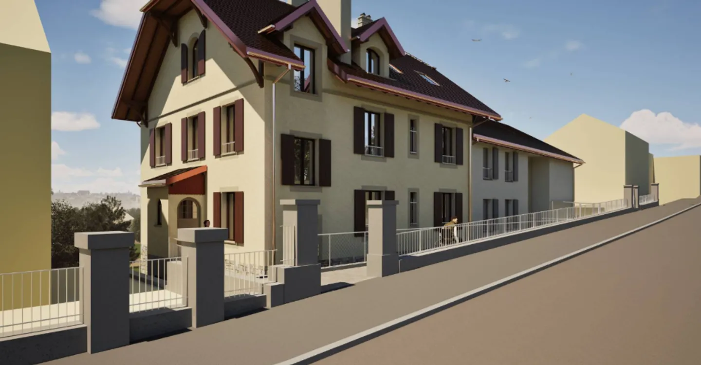 Charmantes Mietgebäude in Orbe - Foto 11 von 12