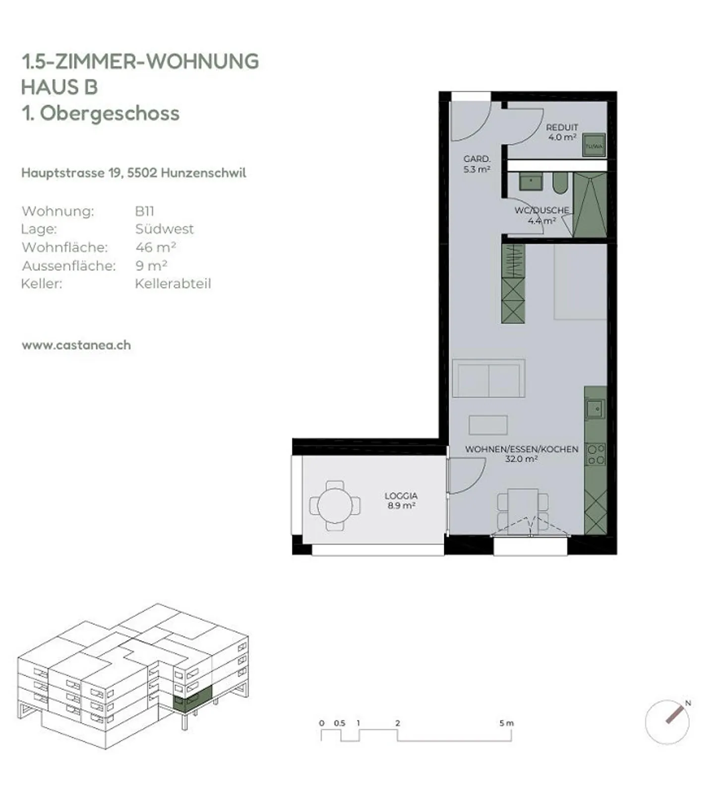 First occupancy in new building | Attractive apartment with ideal transport connections - Photo 5 of 5