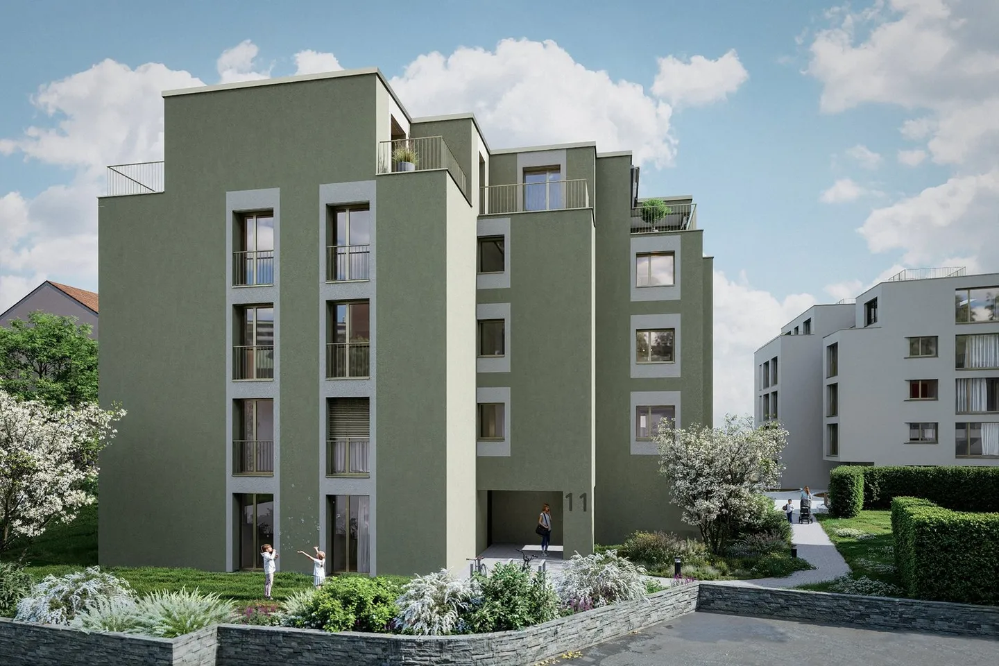 Projet de construction neuve Olea : Appartement 2 pièces - Photo 1 sur 5