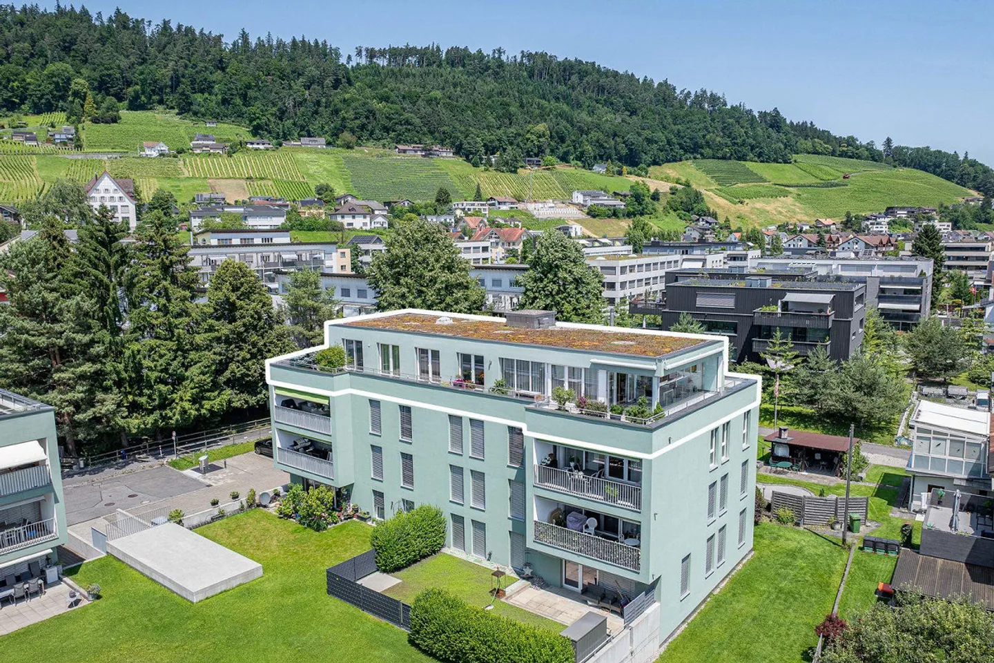 Appartement en attique de 4,5 pièces - Photo 10 sur 12